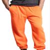 VICTORIOUS Men's Elastic Cuff Fleece Sweatpants - HILLSP - Neon Orange - 2X-Large view 1