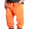 VICTORIOUS Men's Elastic Cuff Fleece Sweatpants - HILLSP - Neon Orange - 2X-Large view 2