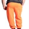 VICTORIOUS Men's Elastic Cuff Fleece Sweatpants - HILLSP - Neon Orange - 2X-Large view 4