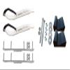 C&A Pro White XT Snowmobile Skis w/ 4.5" Shaper Bars Complete Kit 2017-2020 Ski-Do Summit 4th Gen Chassis view 1