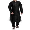 ROYAL FOCIL Silk Blend Black Men's Kurta Pyjama view 2