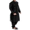 ROYAL FOCIL Silk Blend Black Men's Kurta Pyjama view 4