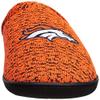 FOCO NFL Denver Broncos Men's Poly Knit Cup Sole Slipper, Team Color, Large (11-12) view 2