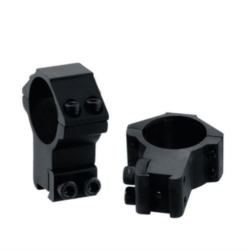 Gotical Scope Rings 1" Diameter .22 Dovetail 3/8th Rail - 25.4mm High Profile 22 Airgun 1 Inch 11mm Dovetail Rails - 2 Pieces (Pack of 1)