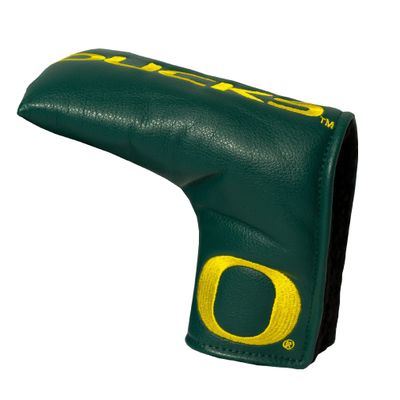 Team Golf NCAA Oregon Ducks Vintage Blade Putter Cover Golf Club Vintage Blade Putter Headcover, Form Fitting Design, Fits Scotty Cameron, Taylormade, Odyssey, Titleist, Ping, Callaway