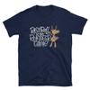 Arkansas made Baseball is My Reindeer Game Short-Sleeve Unisex T-Shirt Navy view 1