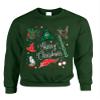 ALLNTRENDS Adult Sweatshirt Harry Christmas Cute Holiday Ugly Xmas Sweater (S, Forest Green) view 1