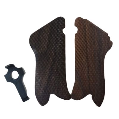 Warreplica WW2 German Luger P08 Wood Hand Grips with Stripping take Tool, Marked Reproduction, Crafted for Collectors & reenactors.