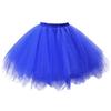 Big Girls Tutu Skirts Layered Tulle Princess Dresses Sparkle Halloween Tutu Royal Blue view 1