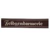 warreplica WW2 German Army FELDGENDARMERIE BEVO Cuff Title (Lot of 5) - Reproduction view 3