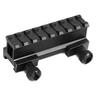 360 TACTICAL 1 inch See Through Riser Rail Riflescope Sight Weaver-Picatinny Rail 8 Slots view 1