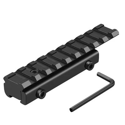 Gotical Low Profile 11mm / 3/8" Dovetail To Picatinny Rail Adapter Converter