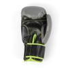 Fitness Mad Unisex's PVC Sparring Boxing Gloves, Green/Grey, 12 oz view 4
