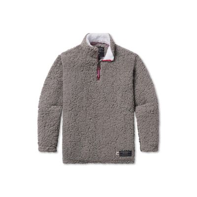 Southern Marsh Youth Appalachian Pile Pullover, Light Brown, Youth Medium