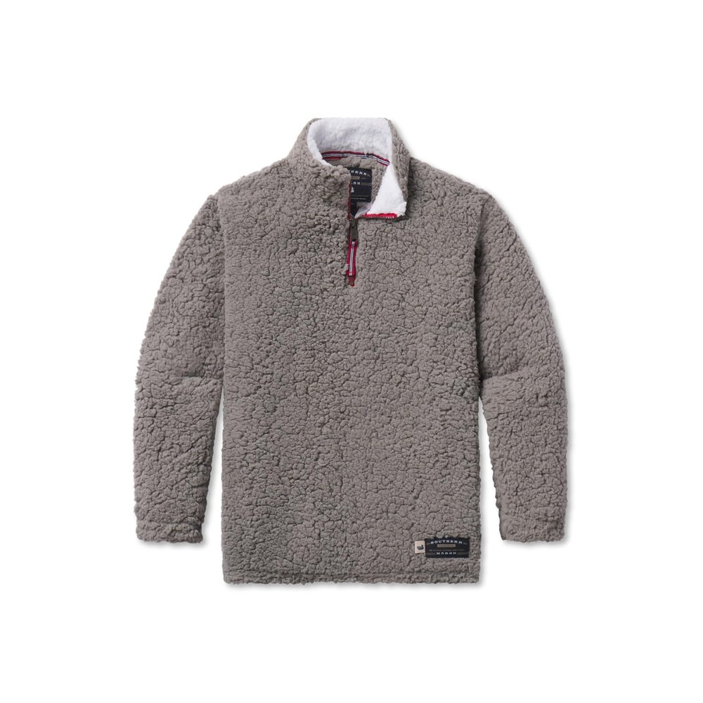 Southern Marsh Youth Appalachian Pile Pullover, Light Brown, Youth Medium