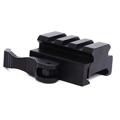360 TACTICAL 3-Slot Quick Detach Lever Lock Picatinny/Weaver Rail Adaptor and Riser