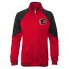 Outerstuff NHL Calgary Flames Youth Girls Faceoff Full Zip Jacket, Large(14), Red view 2
