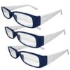 NFL Indianapolis Colts Reading Glasses Power +2.25, 3 Pack view 1