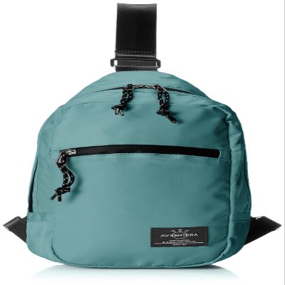 Aventura 30294 Body Bag, Waist Pouch, Men's, Women's, Large Capacity, For Work, Running, Crossbody Design, Small, Lightweight, Crossbody, One Shoulder Bag, Green