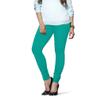 ladyline Extra Long Churidar Leggings Plain Cotton Indian Yoga Workout Pants for Women (Free Size-Kiwi) view 1