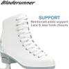 Bladerunner Ice by Rollerblade Allure Girls Figure Skate, White, Ice Skates view 2