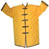 Thick Gambeson Medieval Padded Collar Short Sleeve 5 Buckle Armor ABS (59 inches, Yellow) view 2