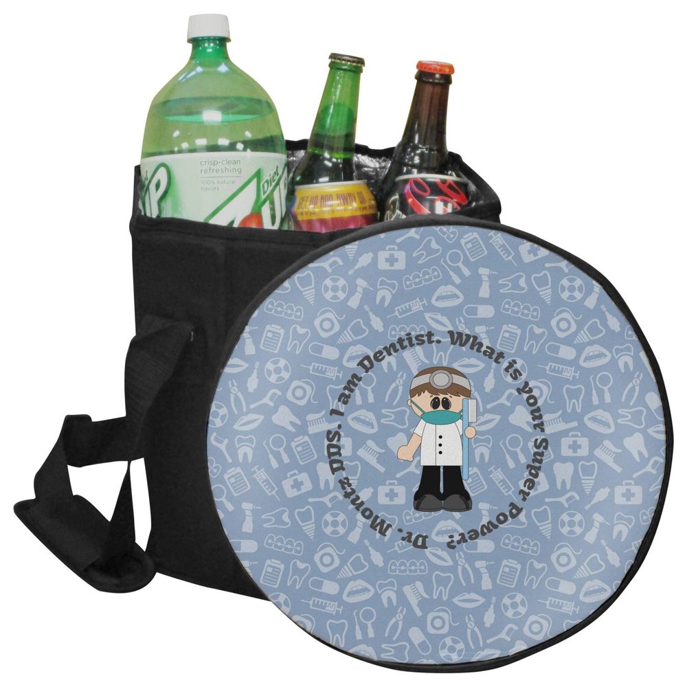 YouCustomizeIt Personalized Dentist Collapsible Cooler & Seat