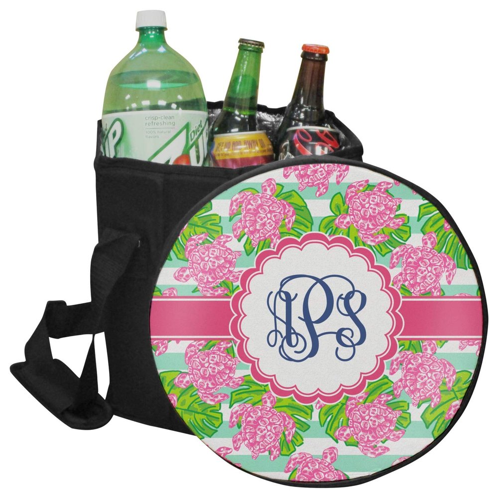 YouCustomizeIt Personalized Preppy Collapsible Cooler & Seat