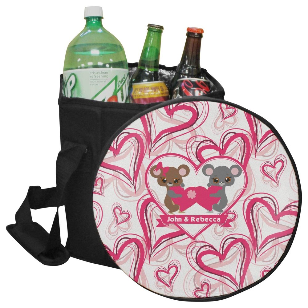 YouCustomizeIt Personalized Valentine's Day Collapsible Cooler & Seat