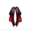 Fairtex FMV9 Contoured Focus Mitts |Striking Accuracy & Protection for Boxing, Muay Thai, Kickboxing |Ergonomic Design, Soft Padding, Secure Fit Leather -(Red/Black) view 2