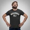 Muhammad Ali 60s Goat Greatest Boxer Black Heather Adult T-Shirt Tee view 3