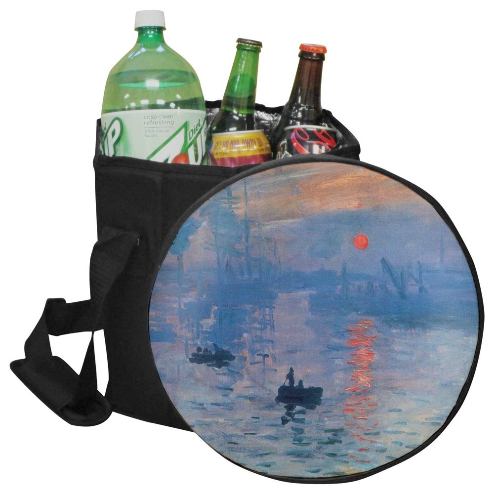 YouCustomizeIt Impression Sunrise Collapsible Cooler & Seat