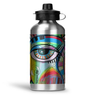 Abstract Eye Painting Water Bottle - Aluminum - 20 oz