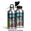 Abstract Eye Painting Water Bottle - Aluminum - 20 oz view 2