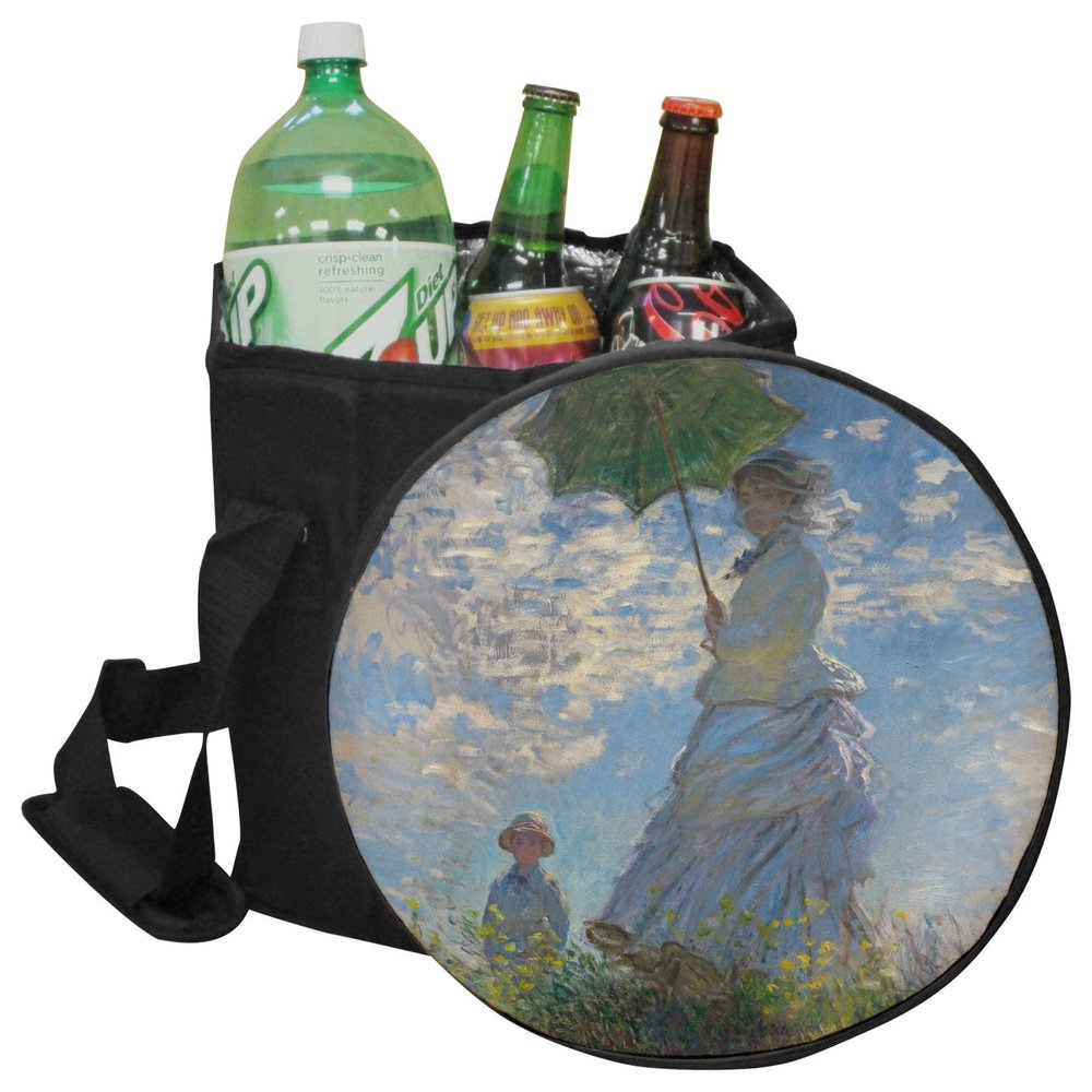 YouCustomizeIt Promenade Woman by Claude Monet Collapsible Cooler & Seat