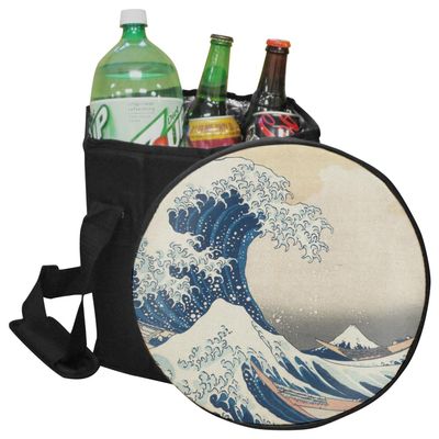 YouCustomizeIt Great Wave Off Kanagawa Collapsible Cooler & Seat