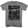 Poison Rock Band Look What Tour Graphite Heather Adult T-Shirt Tee view 1