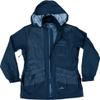 Wild Hare Shooting Gear Hydro-Elite Waterproof Shooting Jacket - Black with Black Leather (X-Large, Left) view 1