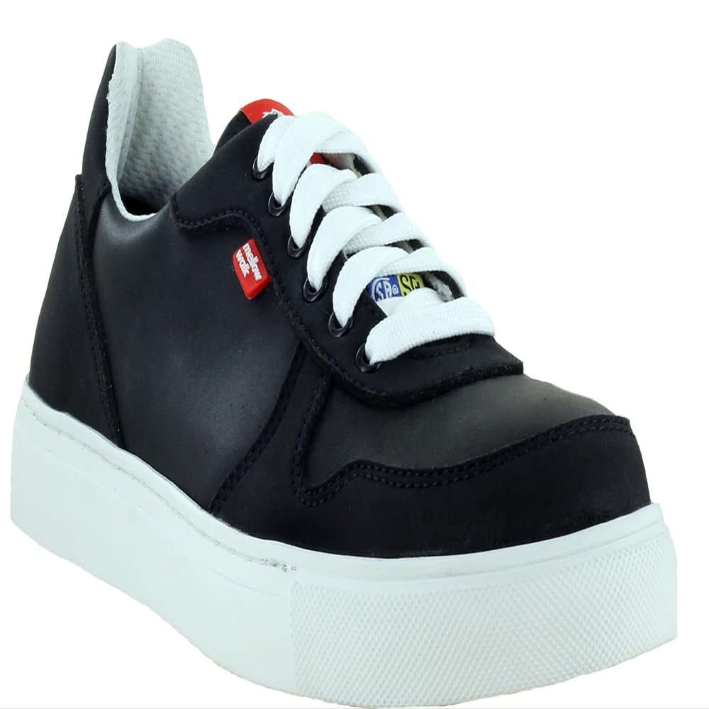 Mellow Walk Women's Jessica 484072 Safety Shoe Black