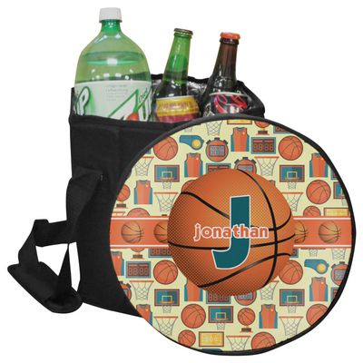 YouCustomizeIt Personalized Basketball Collapsible Cooler & Seat