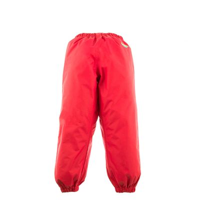 Splashy Waterproof Rain Pants for Kids (3T, Red)