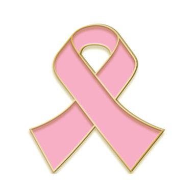 BREAST CANCER LAPEL PINS RIBBON 100Pack