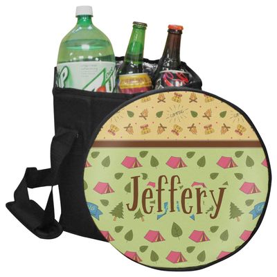YouCustomizeIt Personalized Summer Camping Collapsible Cooler & Seat