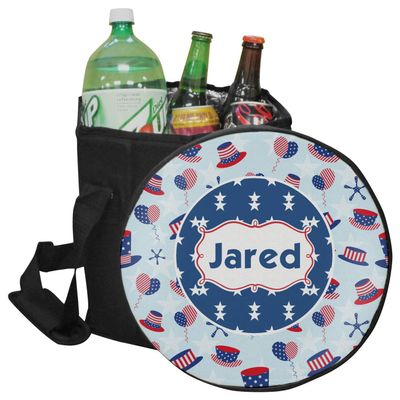 YouCustomizeIt Personalized Patriotic Celebration Collapsible Cooler & Seat