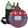 YouCustomizeIt Personalized Patriotic Fleur de Lis Collapsible Cooler & Seat view 1