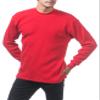 Pro Club Men's Heavyweight Cotton Long Sleeve Thermal Top, 5X-Large, Red view 3