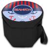 YouCustomizeIt Personalized Classic Anchor & Stripes Collapsible Cooler & Seat view 2