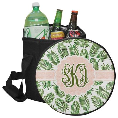 YouCustomizeIt Personalized Tropical Leaves Collapsible Cooler & Seat