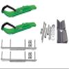 C&A Pro Green XT Snowmobile Skis w/ 7.5" Shaper Bars Complete Kit Arctic Cat 2016+ Procross & Proclimb M Series view 1