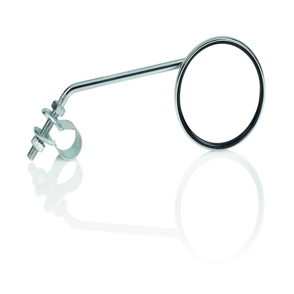 XLC Unisex - Adult Bicycle Mirror MR-K05 Silver 75mm